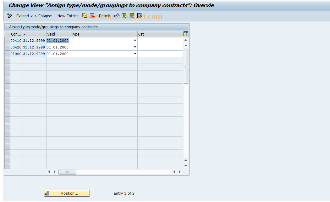 SAP TCode S_AHR_61011097 - IMG Activity: OHIEGCC