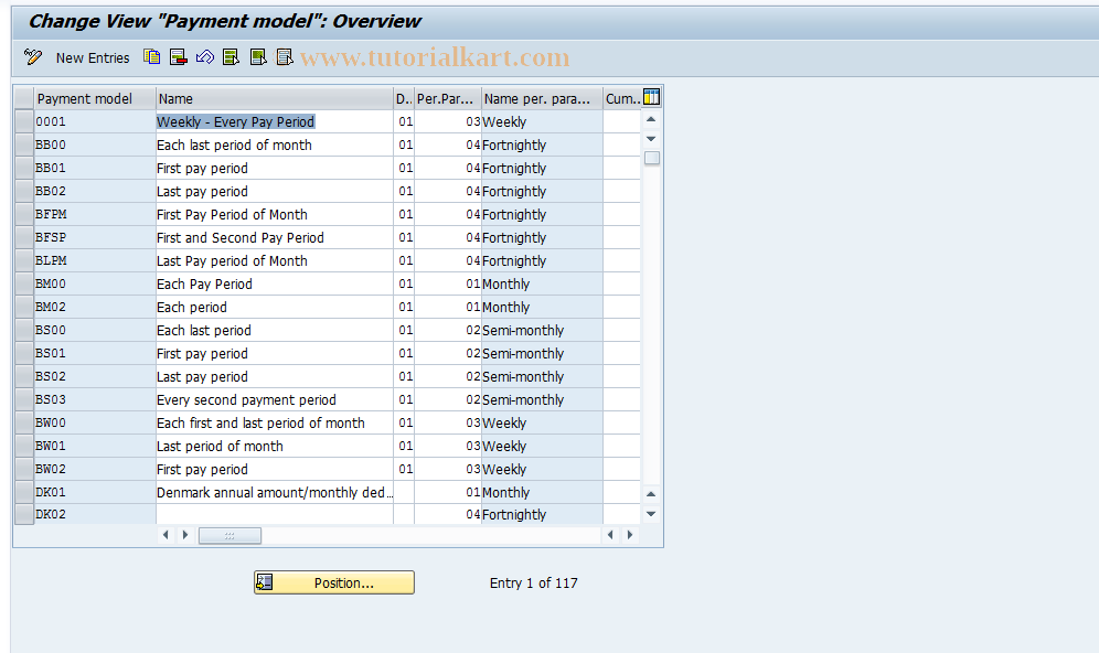 SAP TCode S_AHR_61011170 - IMG Activity: OHIX_COMPCAR_111