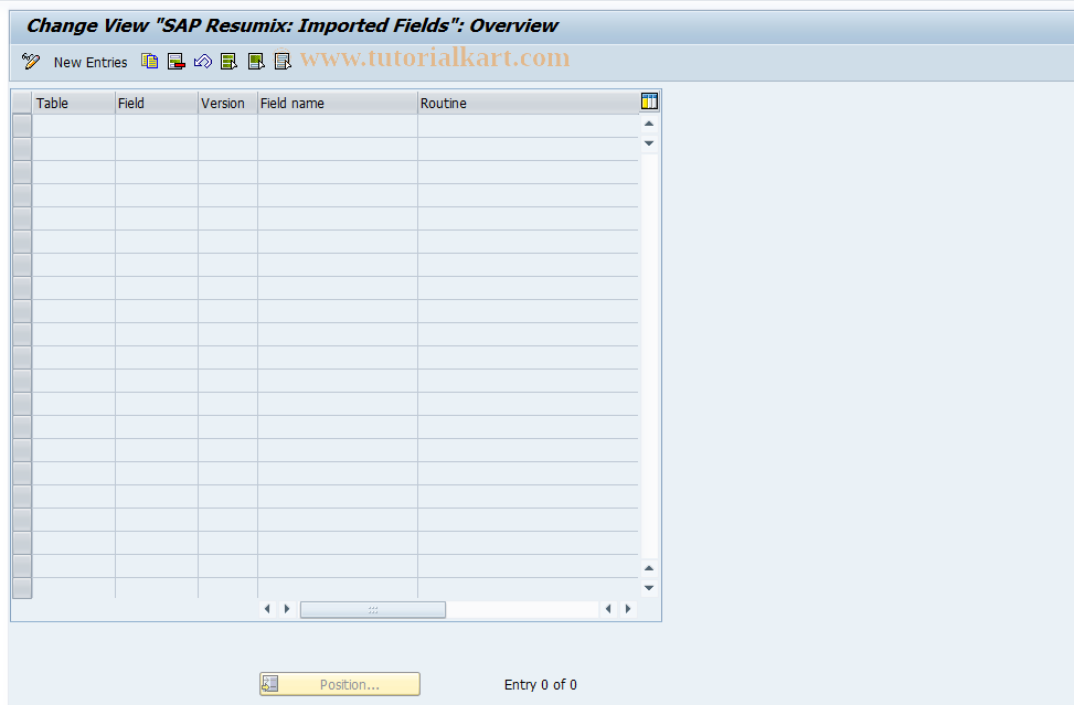 SAP TCode S_AHR_61011192 - IMG Activity: OHIURSX04