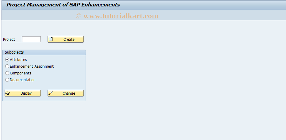 SAP TCode S_AHR_61011203 - IMG Activity: OHIX06233