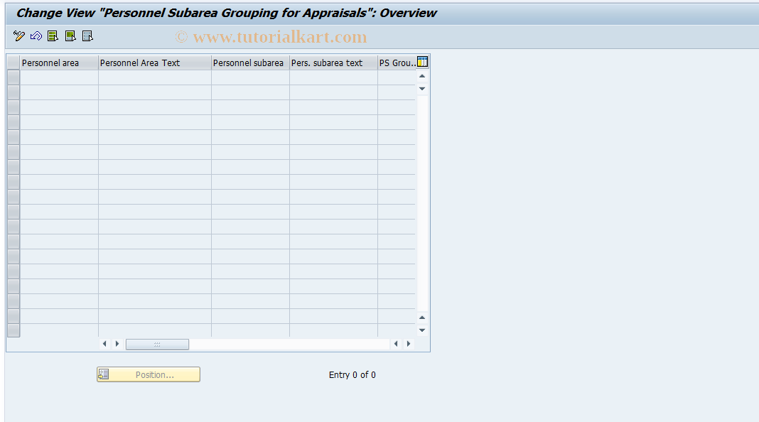 SAP TCode S_AHR_61011236 - IMG Activity: OHIX0473