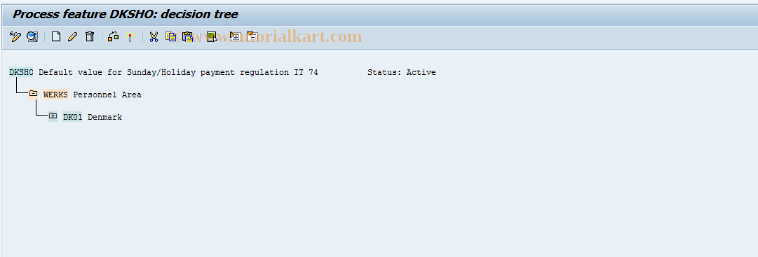 SAP TCode S_AHR_61011241 - IMG Activity: OHIMSHOFEAT