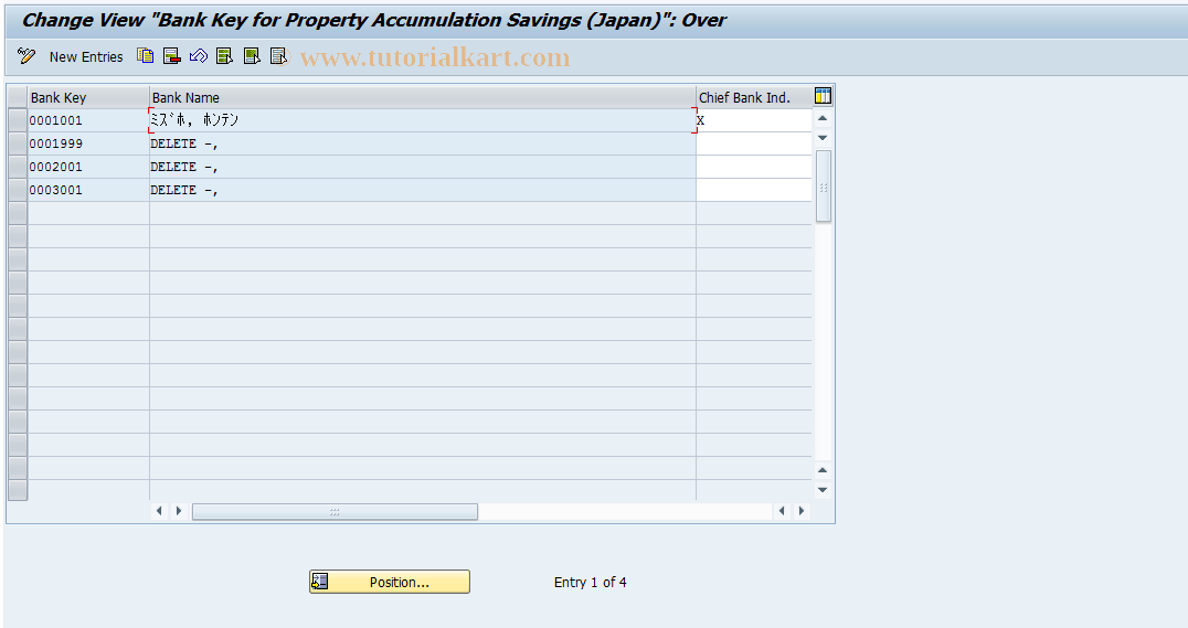 SAP TCode S_AHR_61011243 - IMG Activity: OHIJ0028