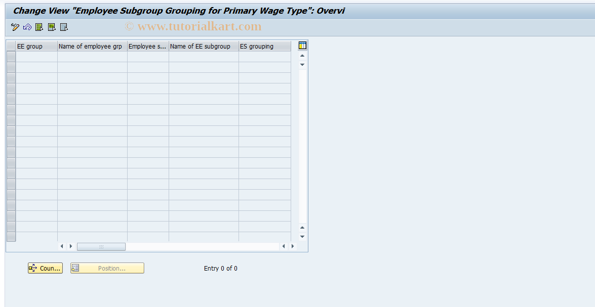 SAP TCode S_AHR_61011284 - IMG Activity: OHIARIG010