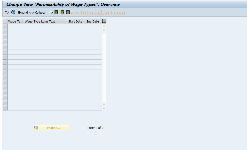 SAP TCode S_AHR_61011293 - IMG Activity: OHIA6705