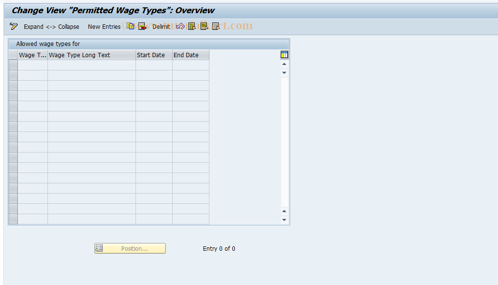 SAP TCode S_AHR_61011304 - IMG Activity: OHIA6702