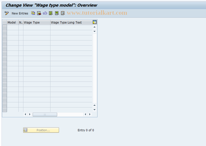 SAP TCode S_AHR_61011311 - IMG Activity: OHIJ0095