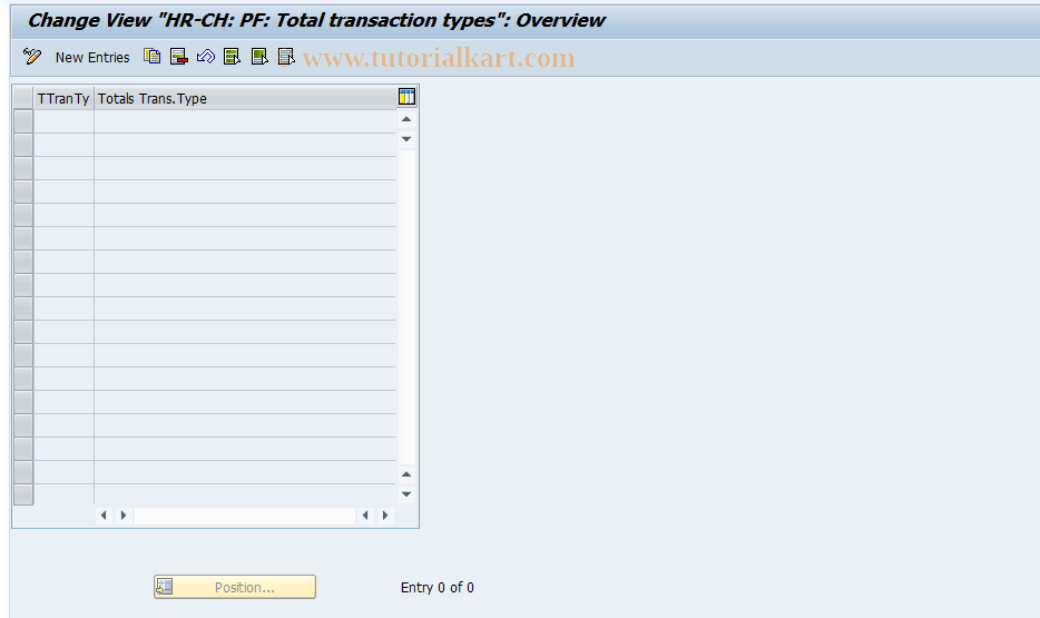 SAP TCode S_AHR_61011323 - IMG Activity: OHIC0484