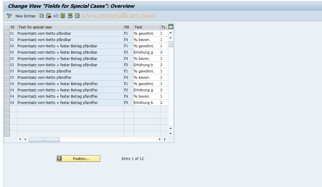 SAP TCode S_AHR_61011339 - IMG Activity: OHIA6502