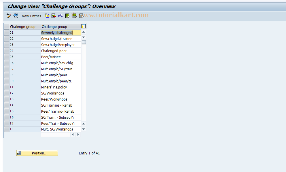 SAP TCode S_AHR_61011349 - IMG Activity: OHID0072