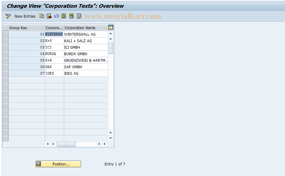 SAP TCode S_AHR_61011373 - IMG Activity: OHIX0241