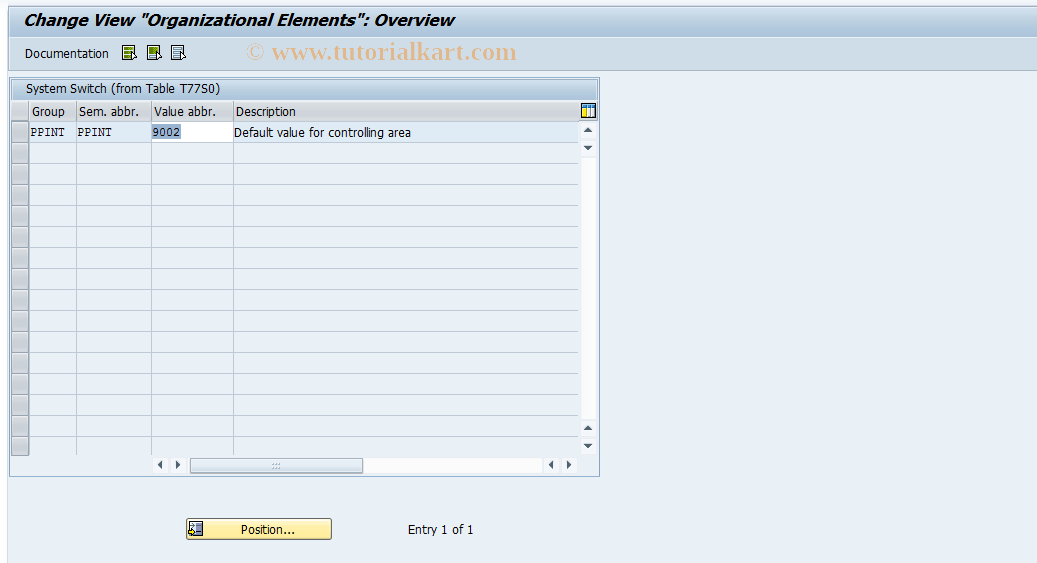 SAP TCode S_AHR_61011832 - IMG Activity: SIMG_OHP3OOCE1