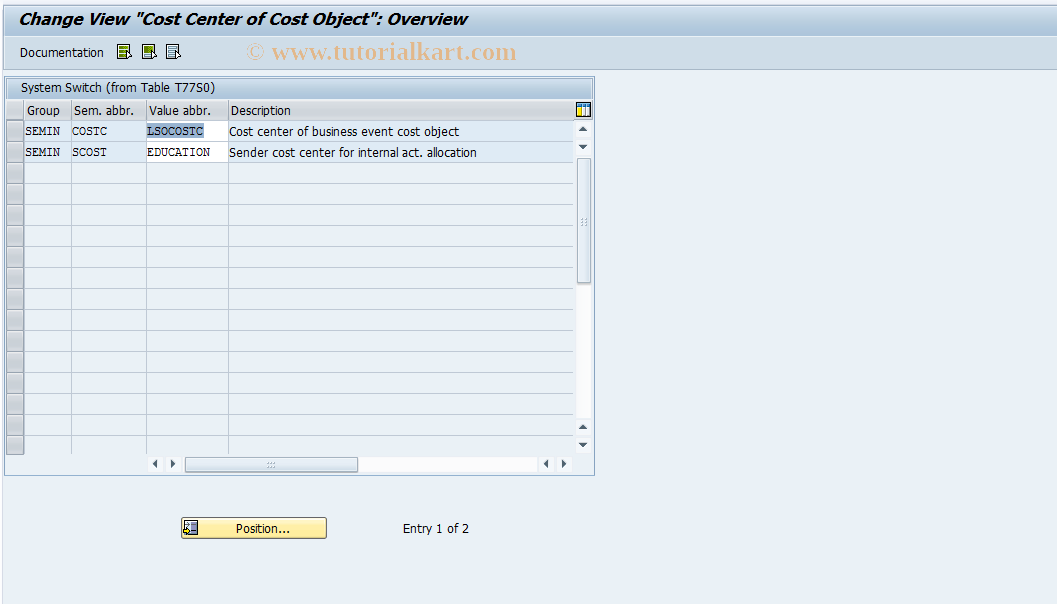 SAP TCode S_AHR_61011836 - IMG Activity: SIMG_OHP3OOCC