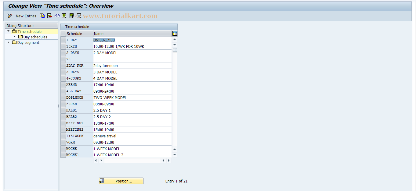 SAP TCode S_AHR_61011844 - IMG Activity: SIMG_CFMENUOHP3OOTM