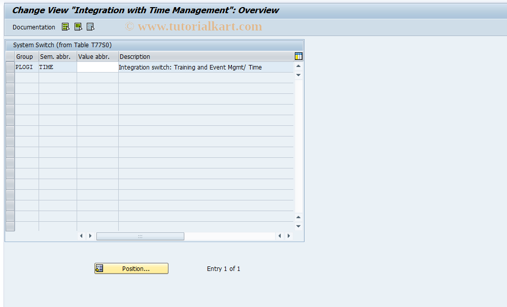 SAP TCode S_AHR_61011854 - IMG Activity: SIMG_OHP3OOZW