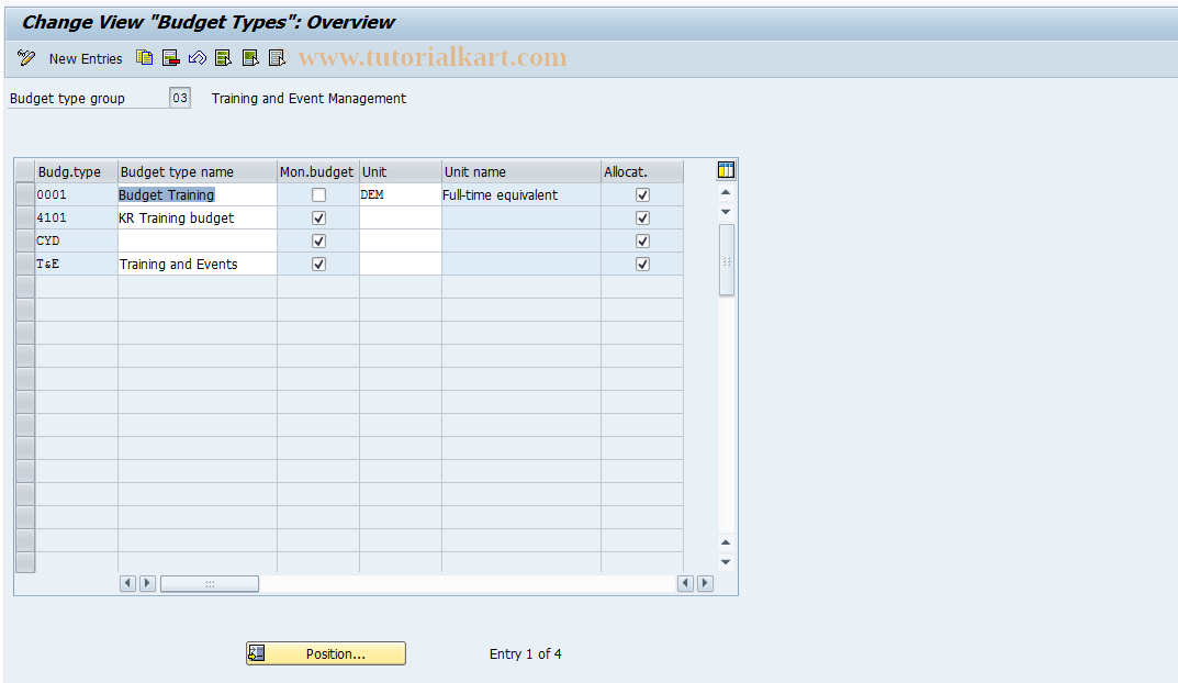 SAP TCode S_AHR_61011865 - IMG Activity: SIMG_OHP3_2520