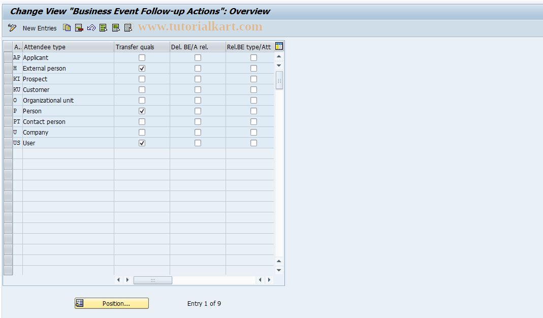 SAP TCode S_AHR_61011879 - IMG Activity: SIMG_CFMENUOHP3OONB