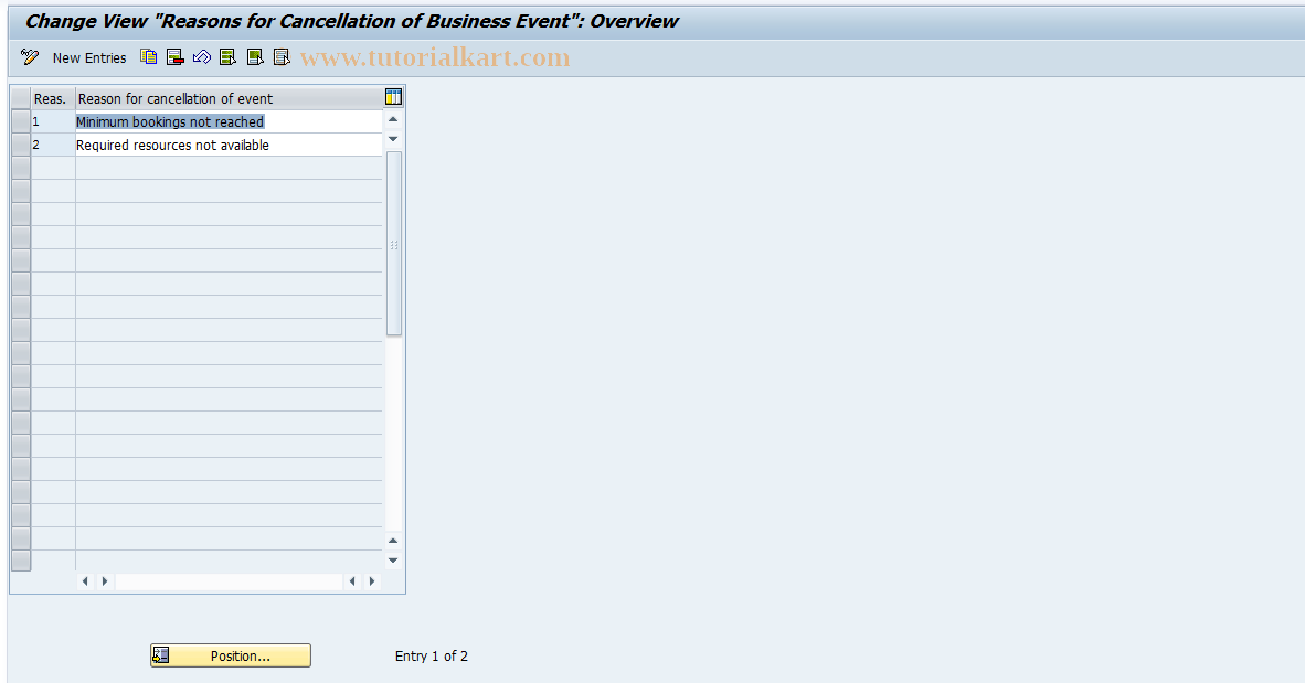 SAP TCode S_AHR_61011880 - IMG Activity: SIMG_OHP3CR