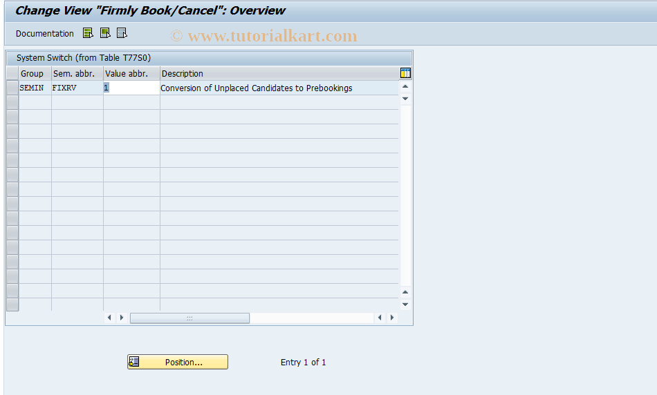 SAP TCode S_AHR_61011881 - IMG Activity: SIMG_CFMENUOHP3OOEF