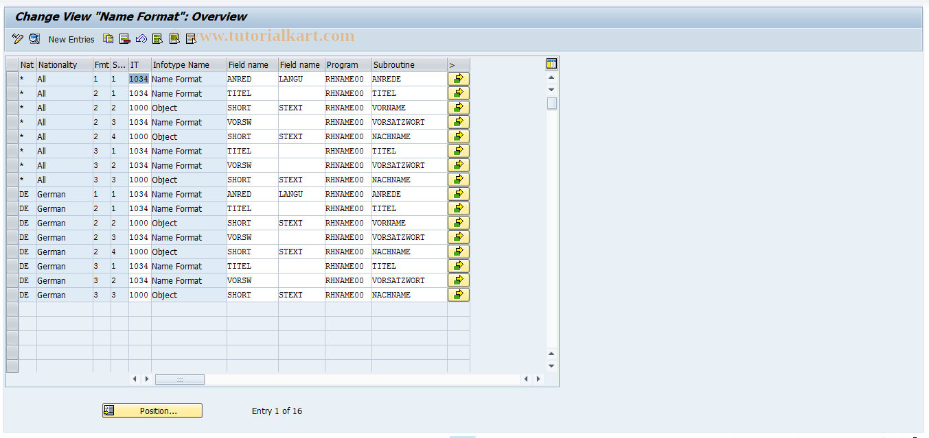 SAP TCode S_AHR_61011882 - IMG Activity: SIMG_CFMENUOHP3OONA