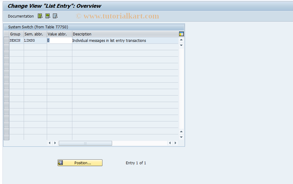 SAP TCode S_AHR_61011902 - IMG Activity: SIMG_OHP3OOLA