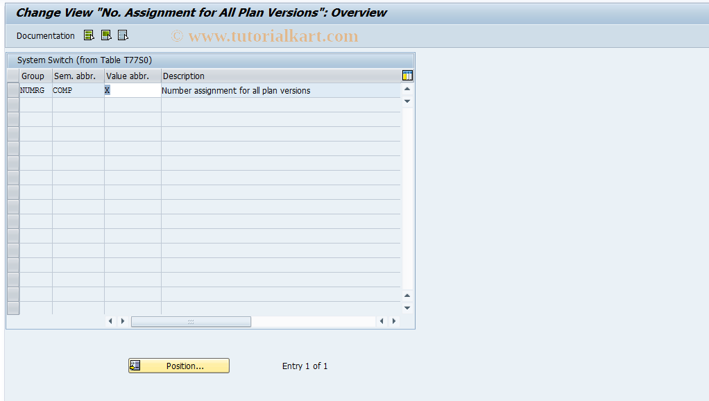 SAP TCode S_AHR_61011921 - IMG Activity: SIMG_OHP3OONC