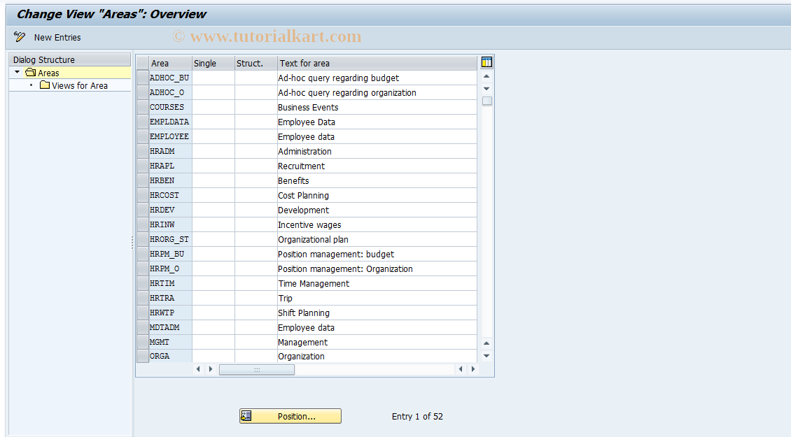 SAP TCode S_AHR_61011937 - IMG Activity: SIMG_OHP3OOTG