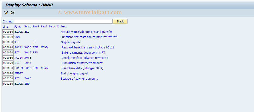 SAP TCode S_AHR_61013372 - IMG Activity: OHABNB001