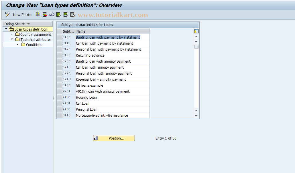 SAP TCode S_AHR_61013381 - IMG Activity: OHABE_DL031