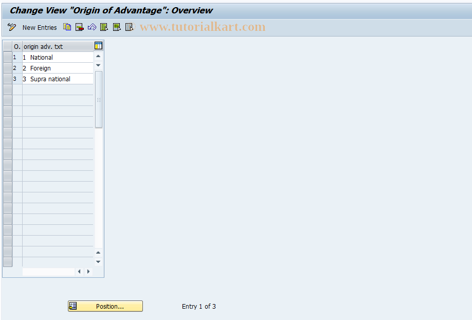 SAP TCode S_AHR_61013397 - IMG Activity: OHABPE008