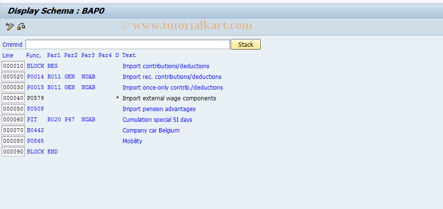 SAP TCode S_AHR_61013412 - IMG Activity: OHAB4002