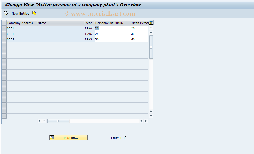 SAP TCode S_AHR_61013416 - IMG Activity: OHAB40051