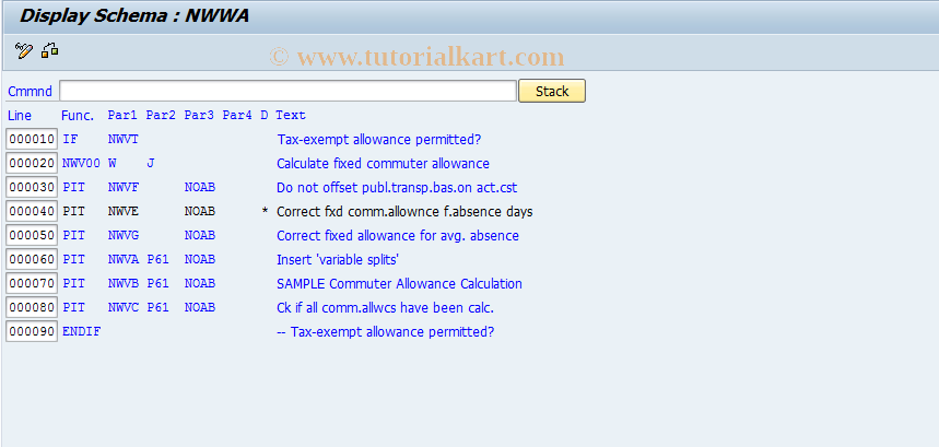 SAP TCode S_AHR_61014116 - IMG Activity: OHANWW02