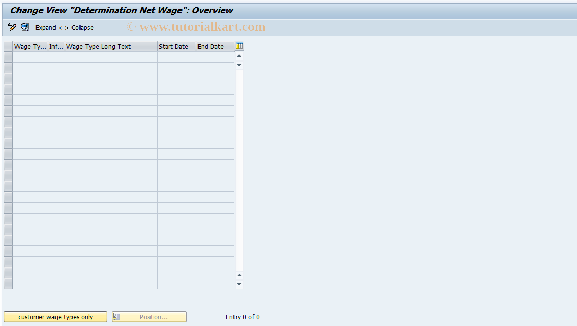 SAP TCode S_AHR_61014134 - IMG Activity: OHANBN06