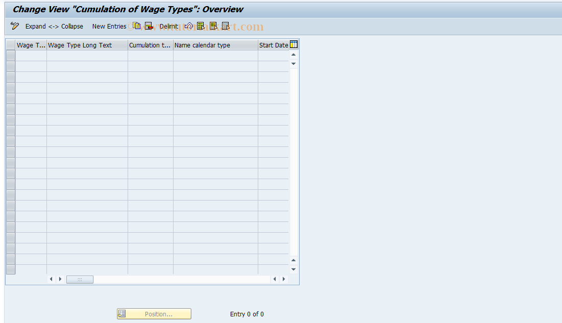 SAP TCode S_AHR_61014141 - IMG Activity: OHANL_0903