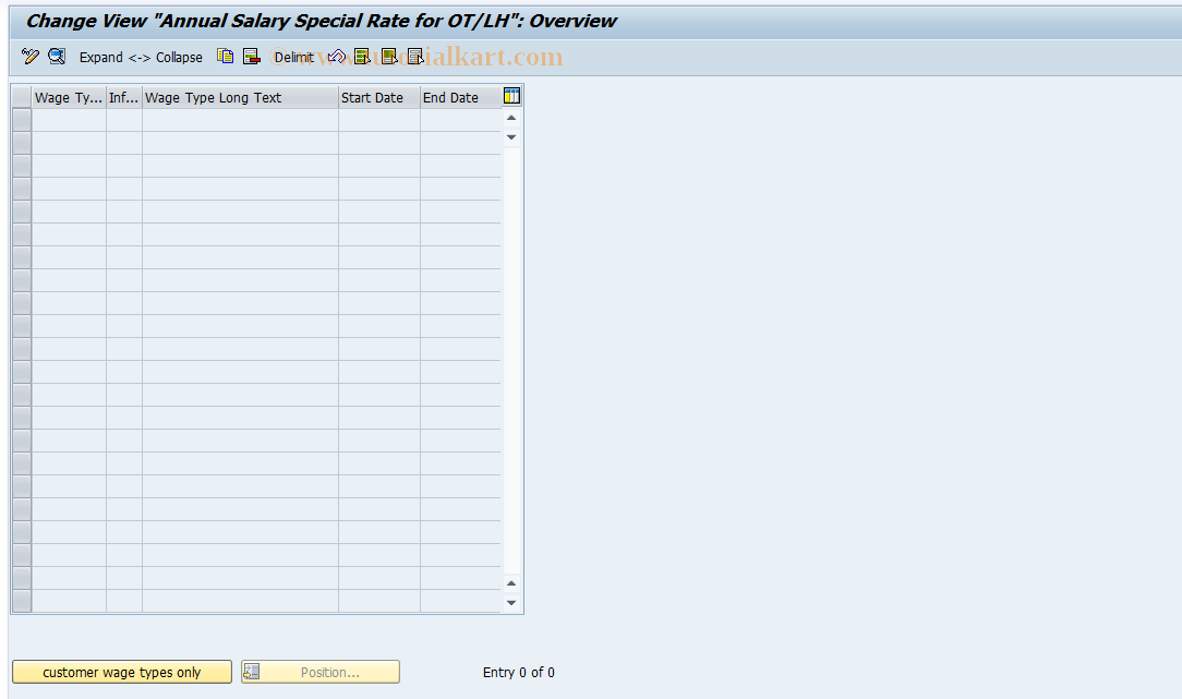 SAP TCode S_AHR_61014143 - IMG Activity: OHAN9035