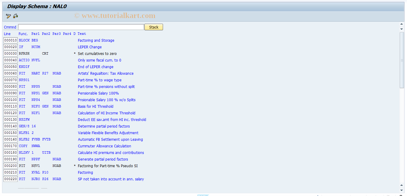 SAP TCode S_AHR_61014159 - IMG Activity: OHAN9050