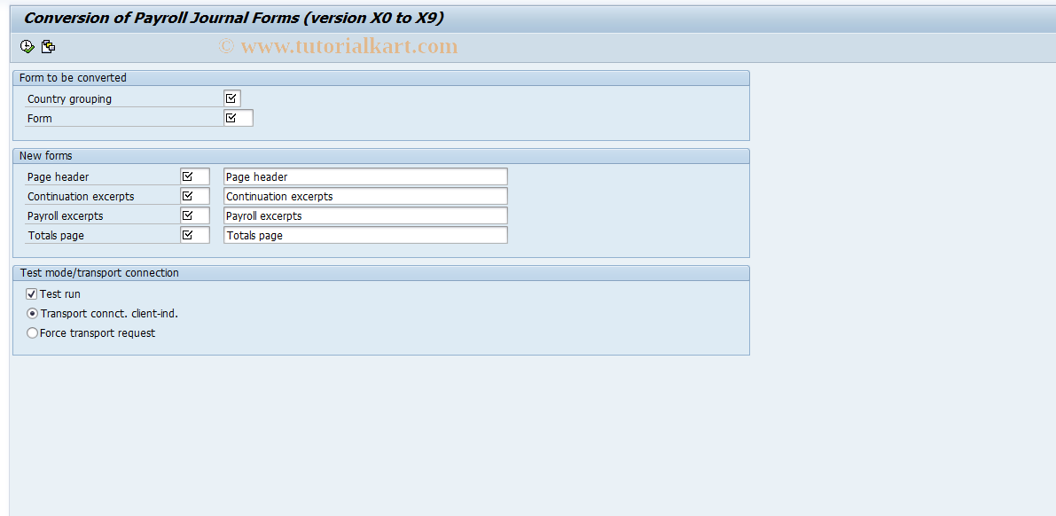 SAP TCode S_AHR_61014181 - IMG Activity: OHANL_601