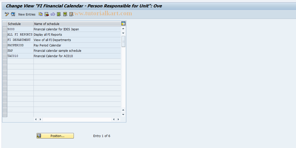 SAP TCode S_AHR_61014206 - IMG Activity: OHANL_PAY002