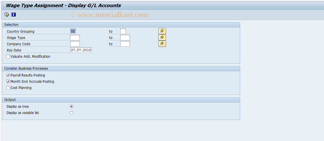 SAP TCode S_AHR_61014214 - IMG Activity: OHANL_RI062