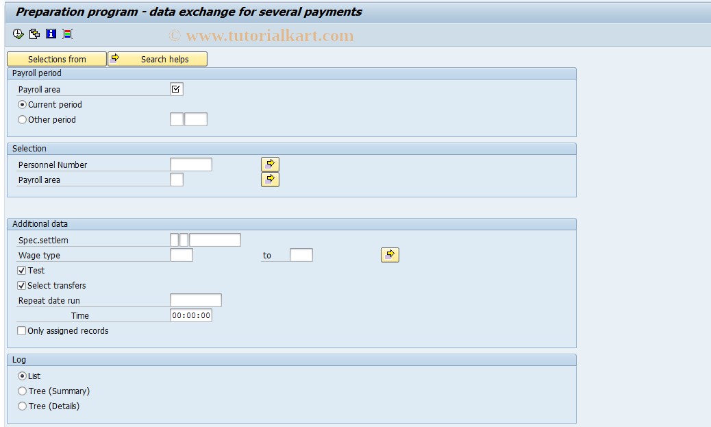 SAP TCode S_AHR_61015690 - HBRCDTA0