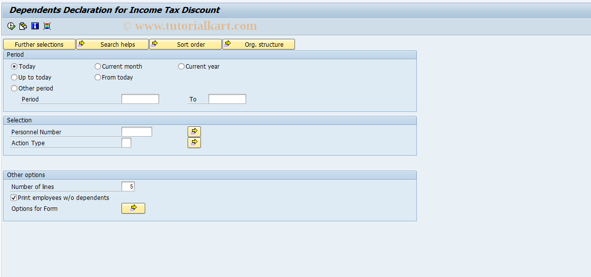 SAP TCode S_AHR_61015693 - HBRDEPD0