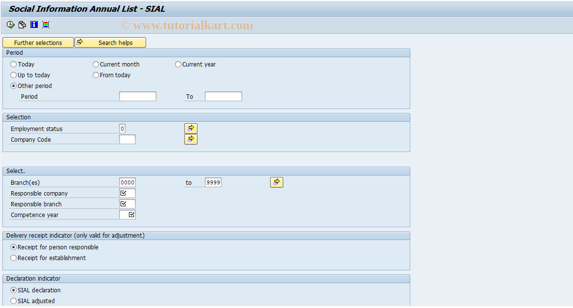 SAP TCode S_AHR_61015709 - HBRRAIS0