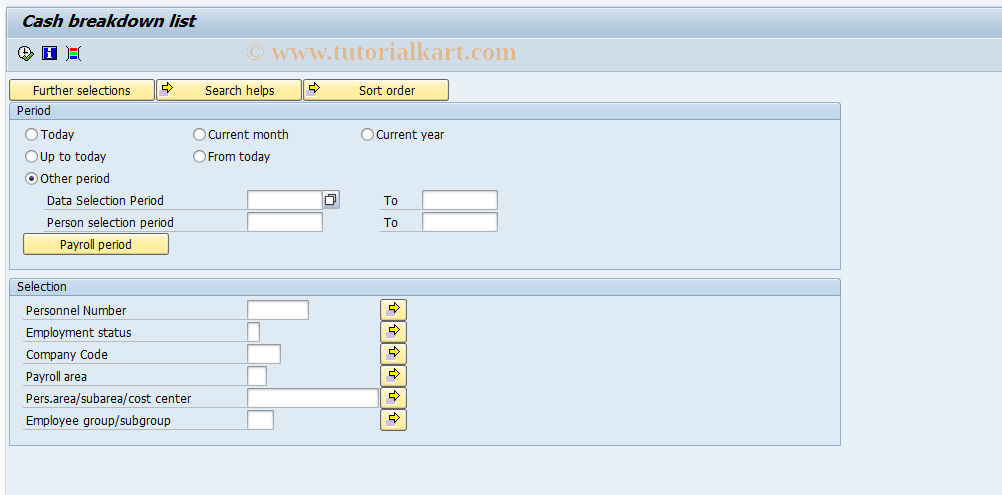 SAP TCode S_AHR_61015745 - HBRCMLI9