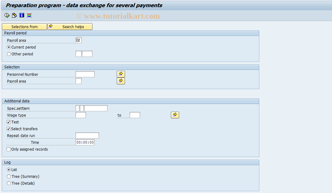 SAP TCode S_AHR_61015746 - HBRCDTA0