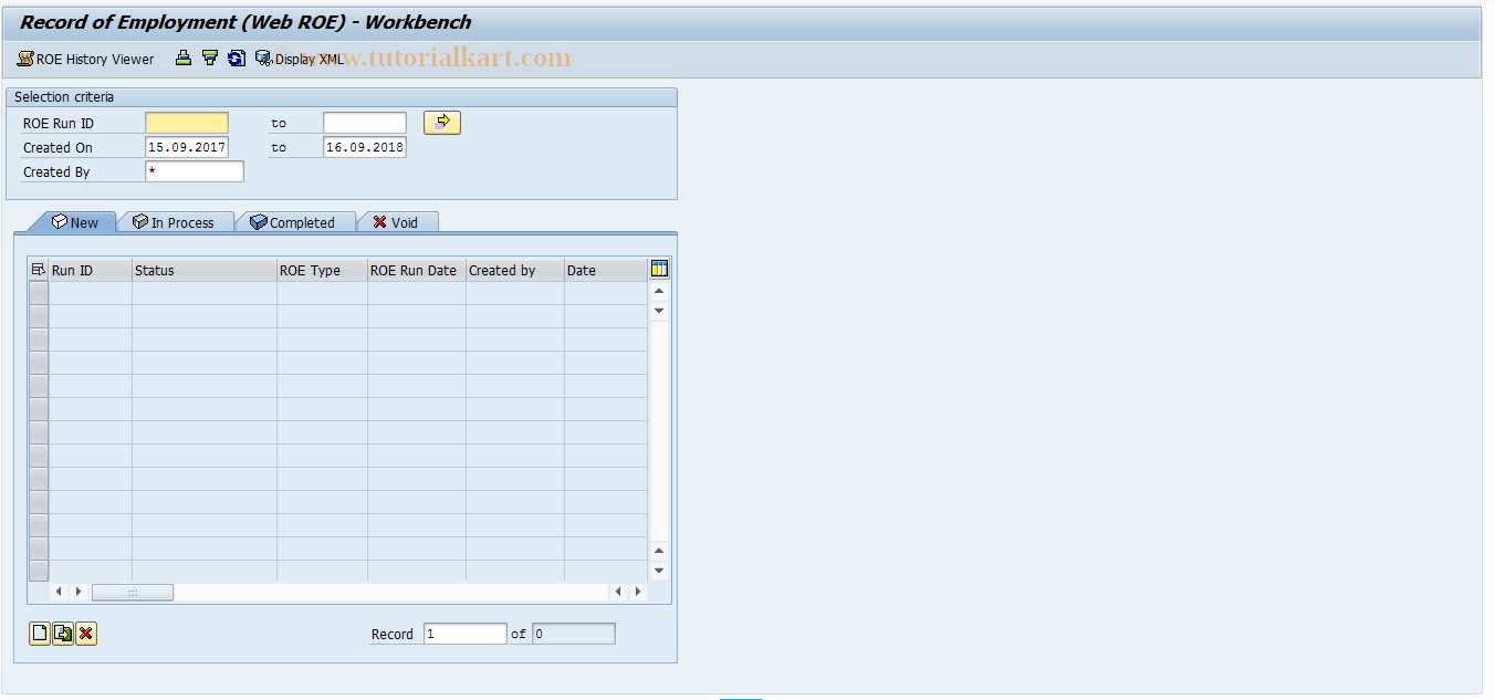 SAP TCode S_AHR_61015749 - RPCROEK0