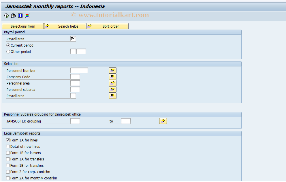 SAP TCode S_AHR_61015896 - HIDCJAM0