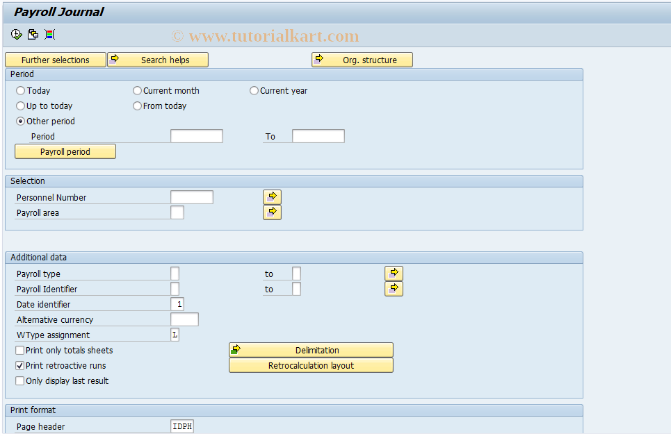 SAP TCode S_AHR_61015898 - HIDCLJN0