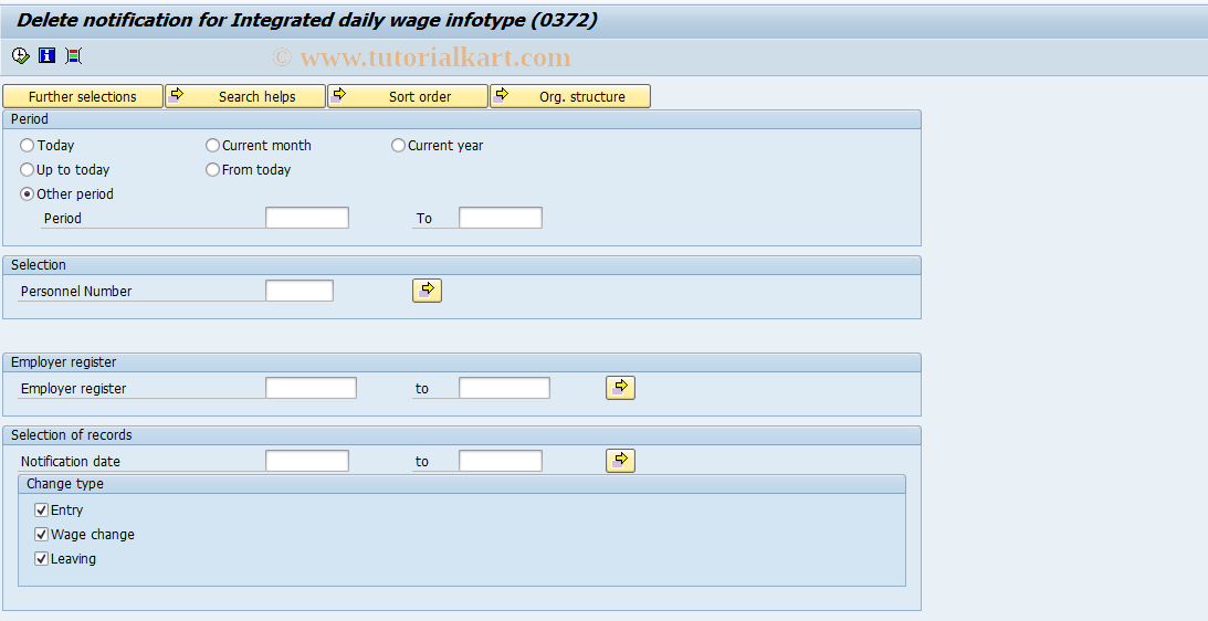 SAP TCode S_AHR_61015996 - HMXCDNT0