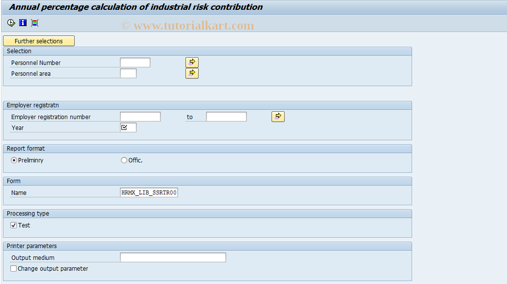 SAP TCode S_AHR_61015997 - HMXTRTR0